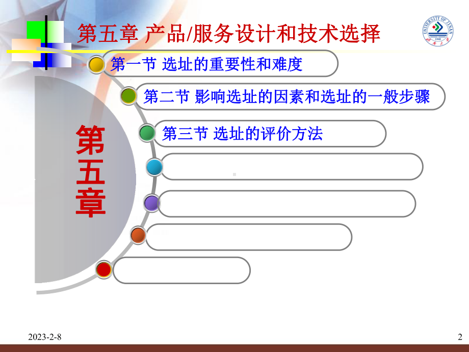 第五章生产和服务设施选址(简)课件.ppt_第2页