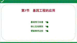 人教版高中生物选择性必修三课件-第3章-第-3-节-基因工程的应用.ppt