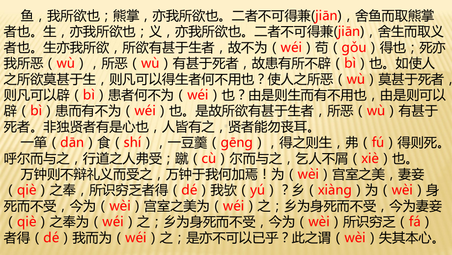 九年级语文部编版下册《鱼我所欲也》课件.pptx_第2页