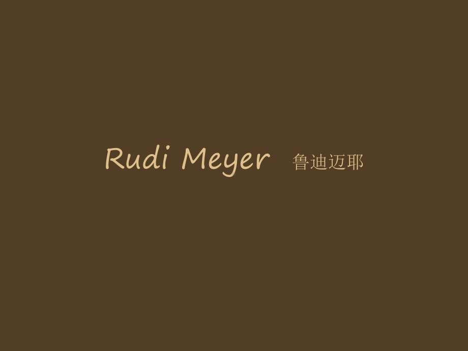 法国设计师RudiMeyer设计作品介绍课件.ppt_第1页