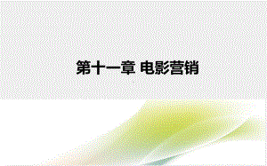 《文化市场营销学》课件 第11章.ppt