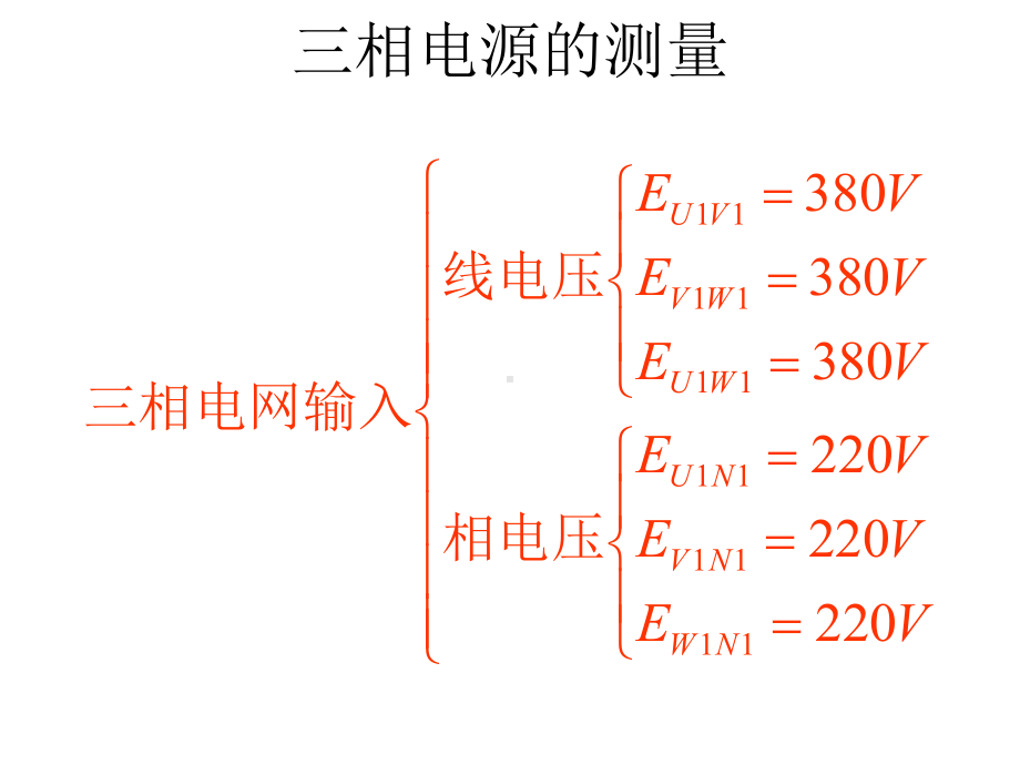 实验一三相交流电路电压电流的测量课件.ppt_第1页