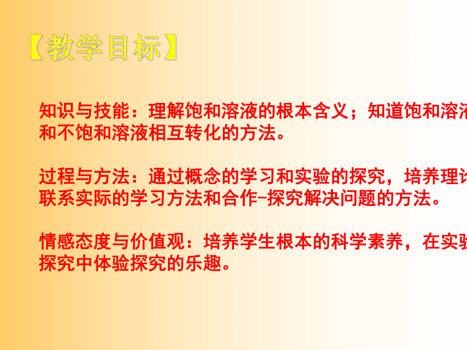 九年级化学饱和溶液与不饱和溶液优秀课件.ppt_第2页