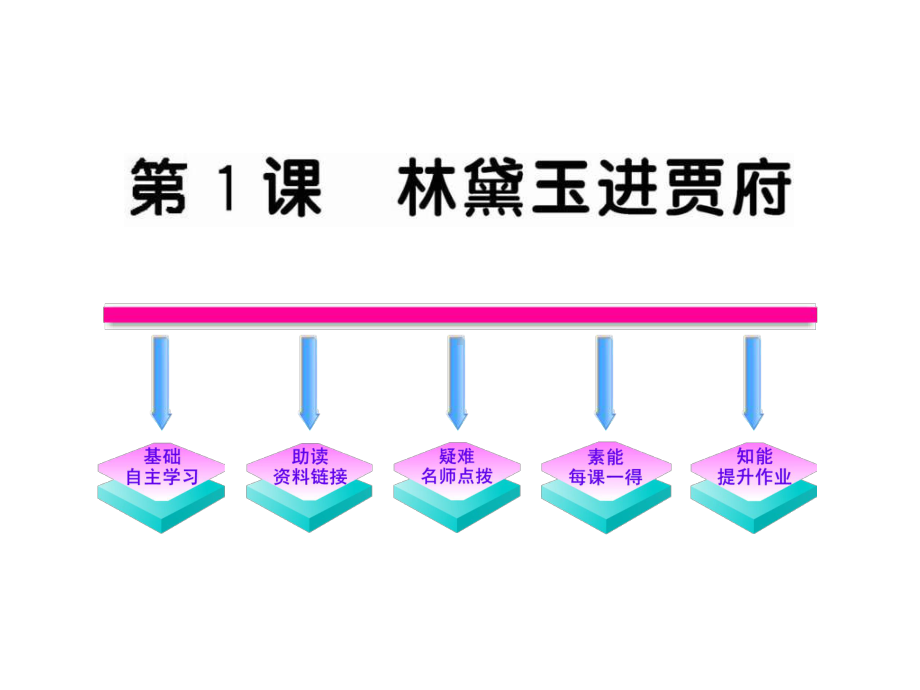 人教版高中语文必修三林黛玉进贾府课件.ppt_第1页