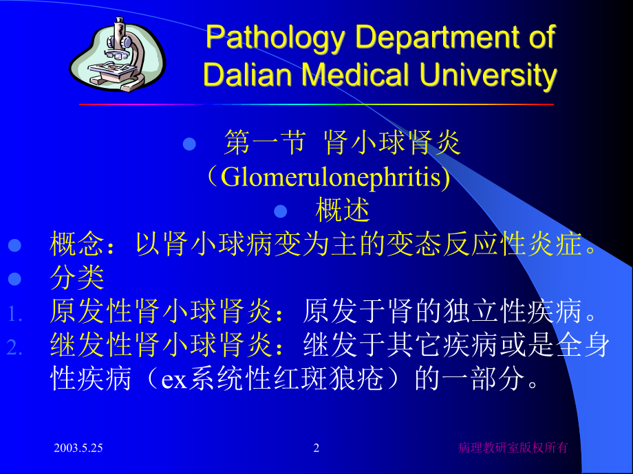 病理学课件 第十章泌尿系统疾病.ppt_第2页