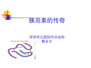 胰岛素的传奇课件.ppt