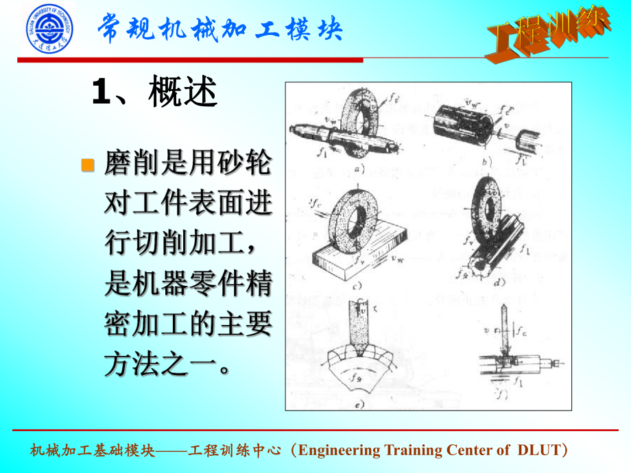 内圆磨床机械加工基础模块-工程训练中心EngineeringTraining课件.ppt_第3页