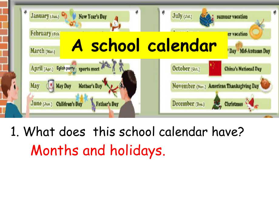 人教版PEP英语五年级下册Unit-3-My-school-calendar-Read-and-write课件等.ppt（纯ppt,可能不含音视频素材）_第3页