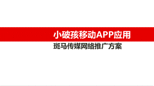 传媒网络推广方案.ppt