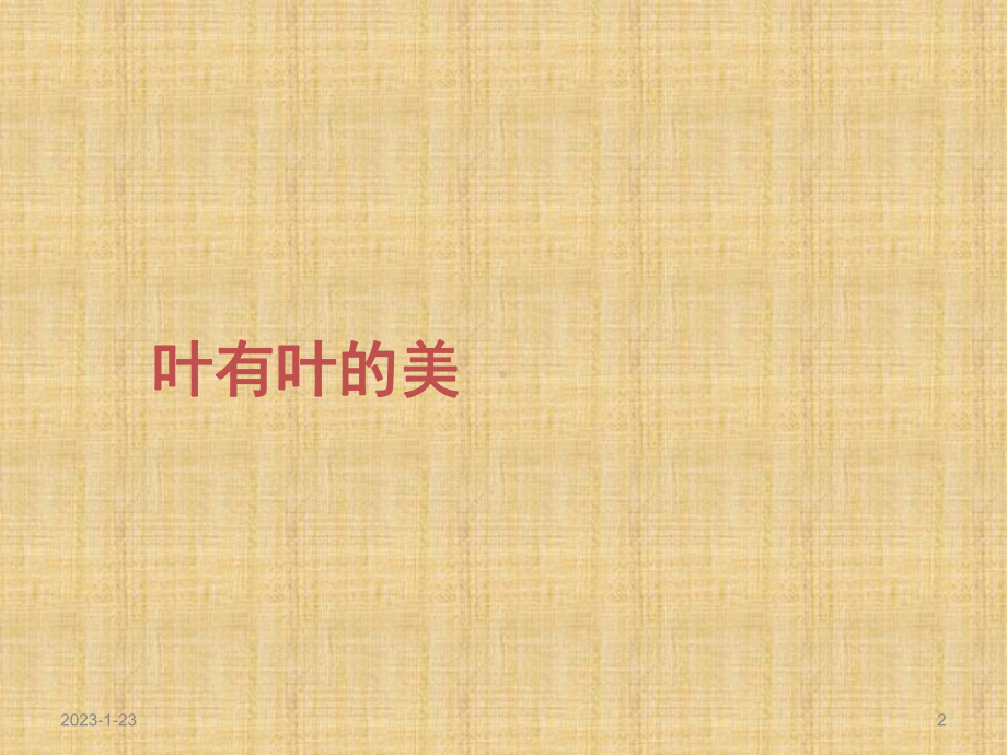 综合实践课叶子书签的制作精编版课件.ppt_第2页