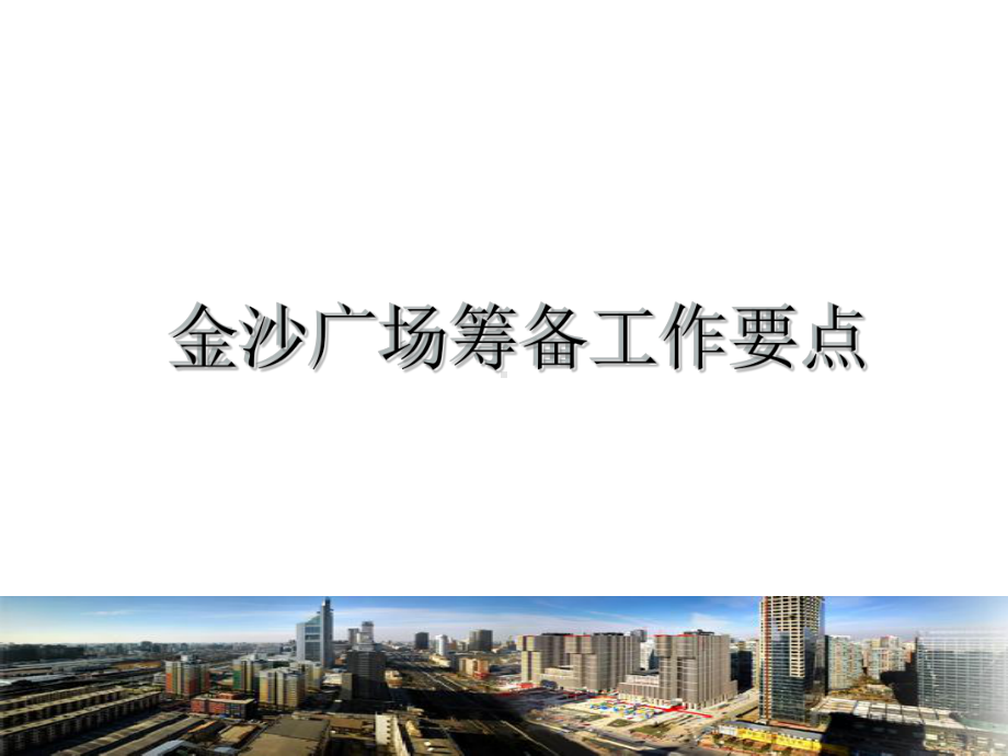 新项目筹备工作计划要点课件.ppt_第1页