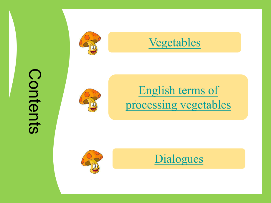 烹饪厨房英语unit3Vegetable课件.ppt（纯ppt,可能不含音视频素材）_第2页