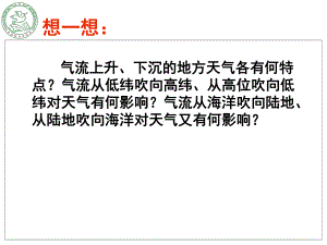 人教版必修一气压带和风带对气候的影响课件.ppt