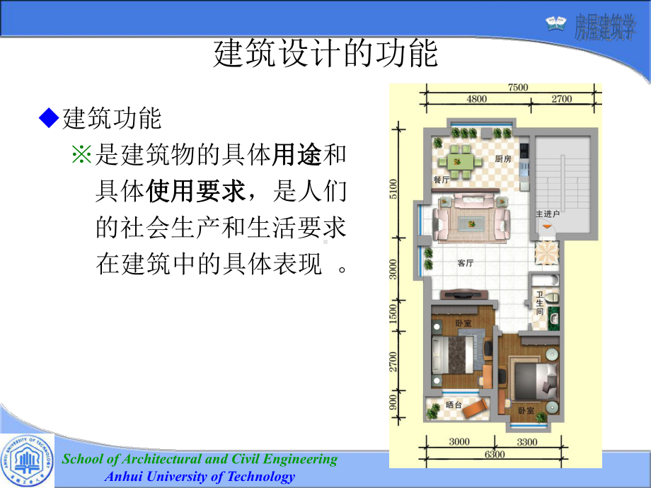 房屋建筑学武汉理工大学第四版第二章建筑平面设计(2123)课件.ppt_第3页