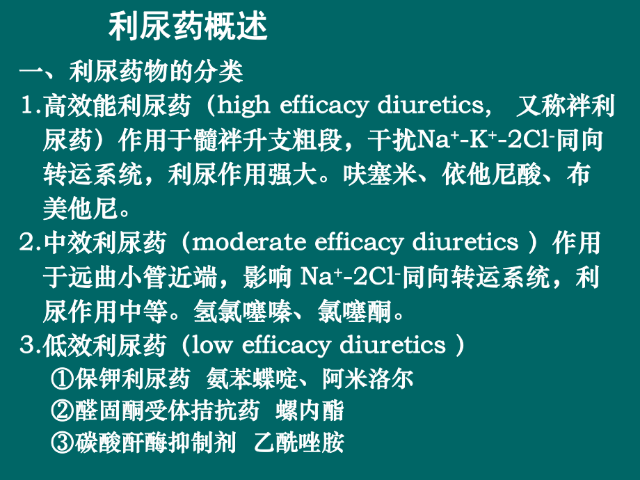 利尿药及脱水药2课件.ppt_第2页