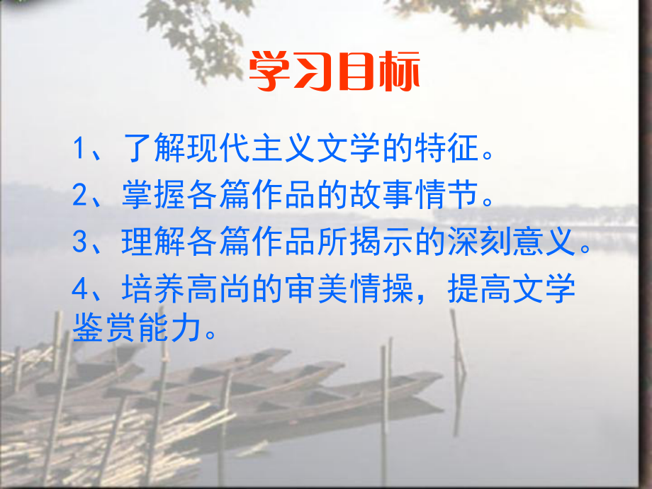 西方现代主义文学讲座课件.ppt_第2页