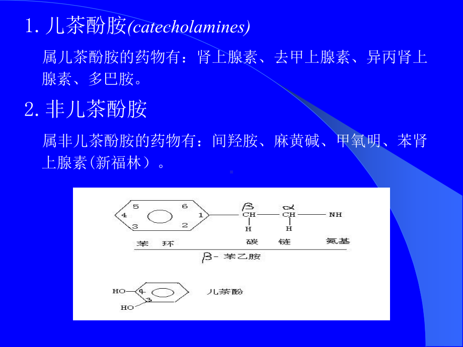 肾上腺素受体激动药(拟肾上腺素课件讲义.ppt_第3页