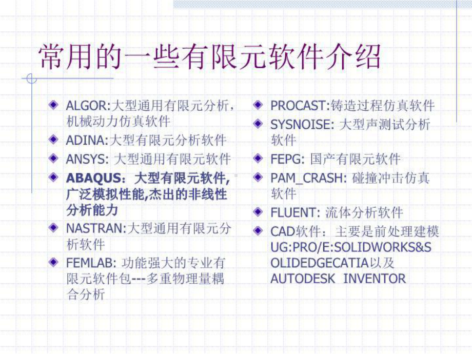 最新ABAQUS有限元软件使用知识课件.ppt_第3页