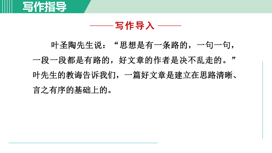 人教部编版七年级语文上册第四单元写作《思路要清晰》课件.ppt_第3页