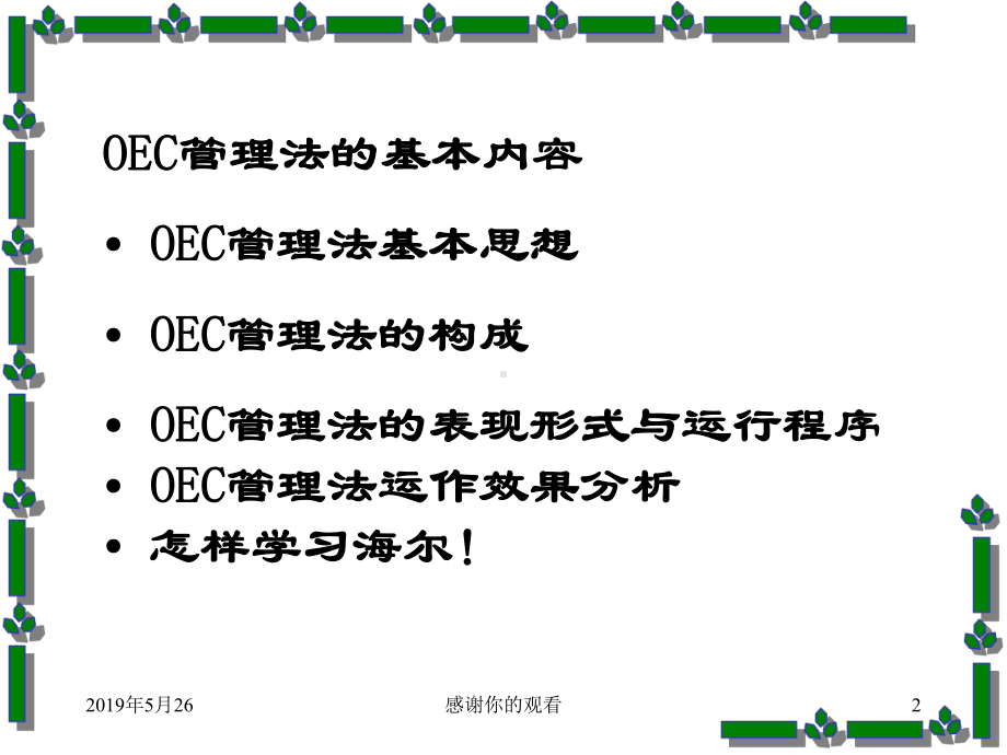 海尔管理模式OEC管理法则模板课件.pptx_第2页