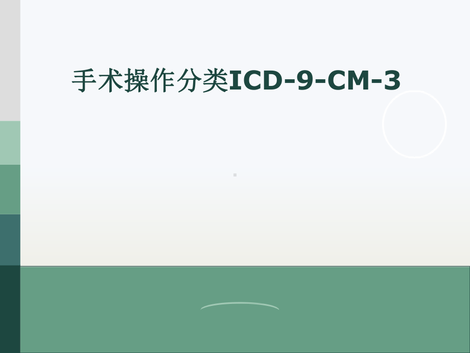 手术操作分类ICD9CM3总论及各章节课件.pptx_第1页