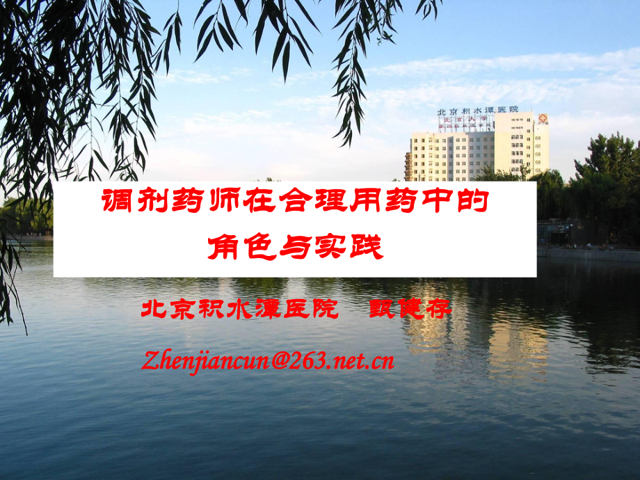 调剂药师在合理用药中的（）课件.ppt_第1页