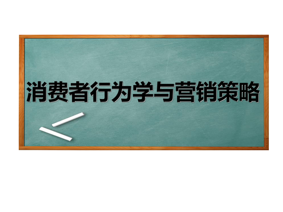 消费者行为学与营销策略课件.ppt_第1页