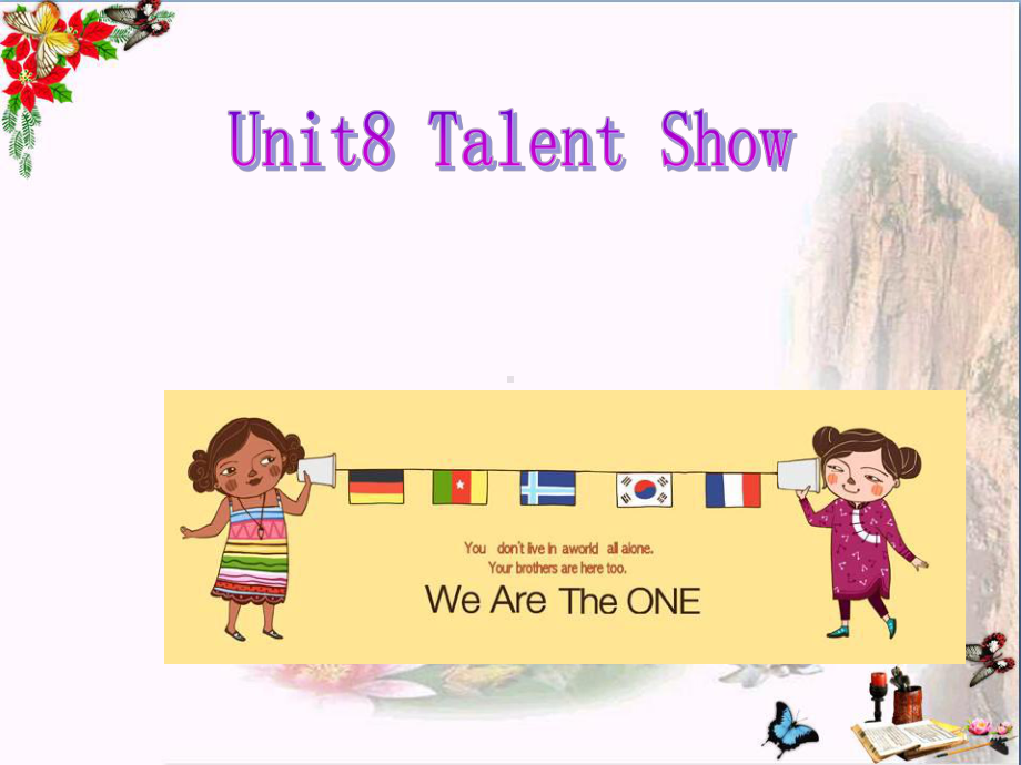 四年级英语下册Unit8《TalentShow》优秀课件4北师大版(三起).ppt（纯ppt,可能不含音视频素材）_第1页