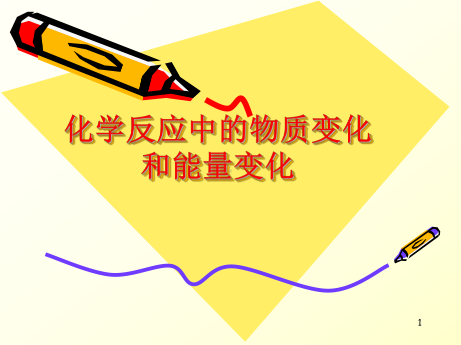 化学反应中的物质变化和能量变化课件.ppt_第1页