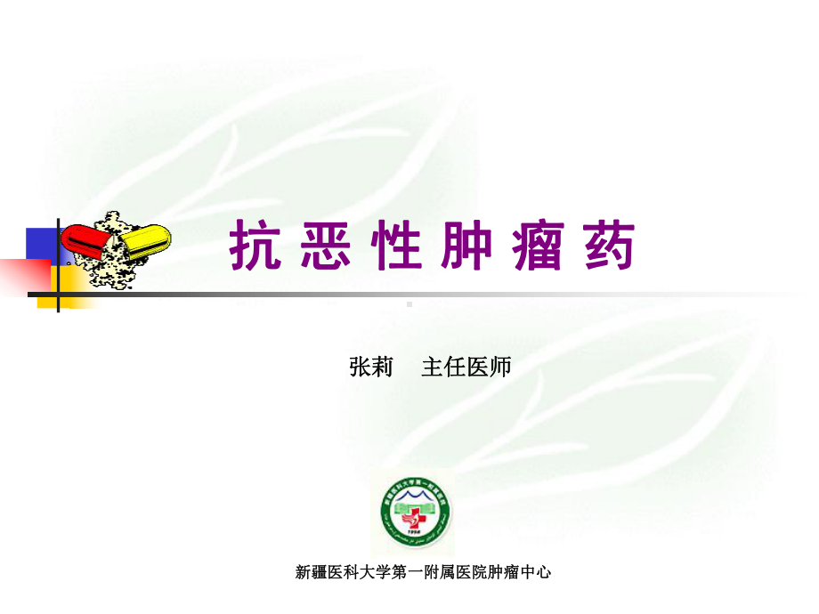 肿瘤化疗张主任课件.ppt_第1页