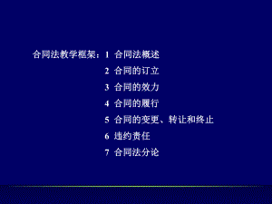 合同法概述课件.ppt