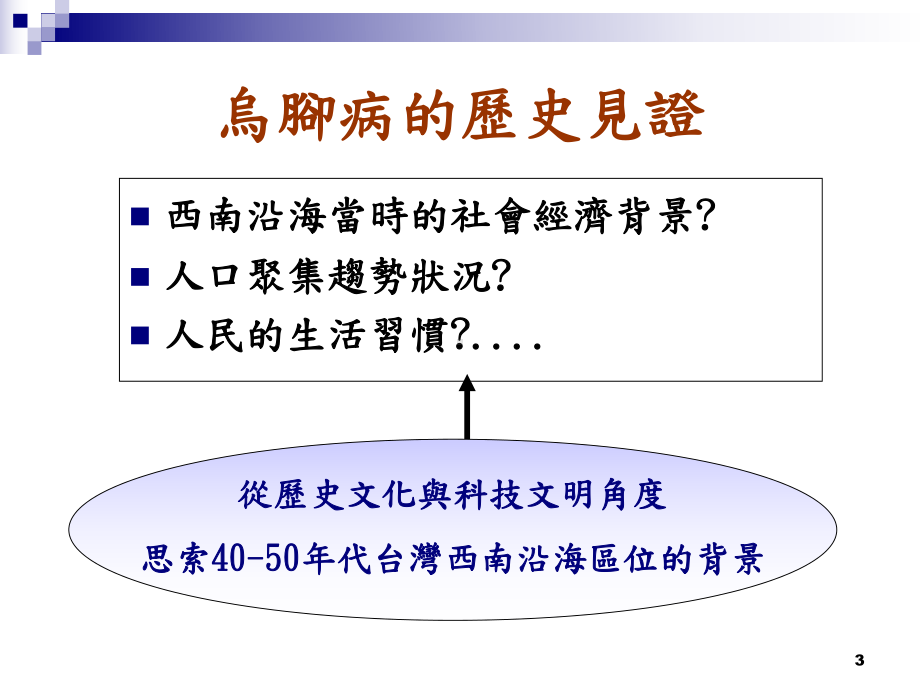 台湾科学发展的历史事物我的土地我的病乌脚病纪事课件.ppt_第3页