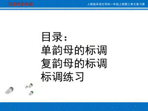 汉语拼音标调(课堂)课件.ppt