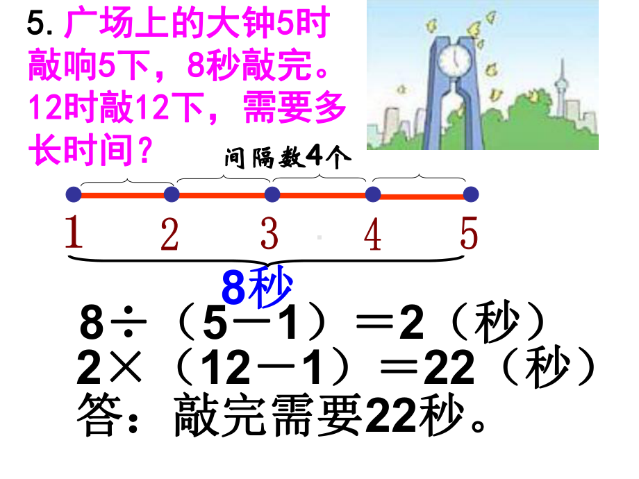 植树问题五上新版版练习二十四练习讲解课件.ppt_第3页