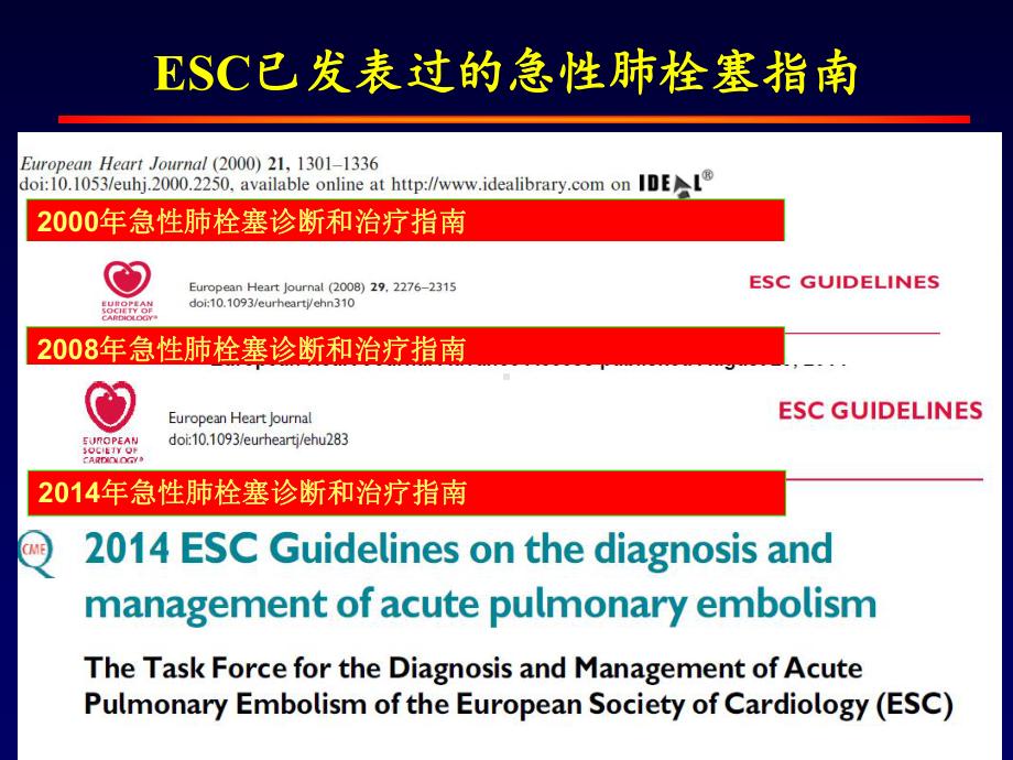 欧洲肺栓塞指南更新解读课件讲义.ppt_第2页