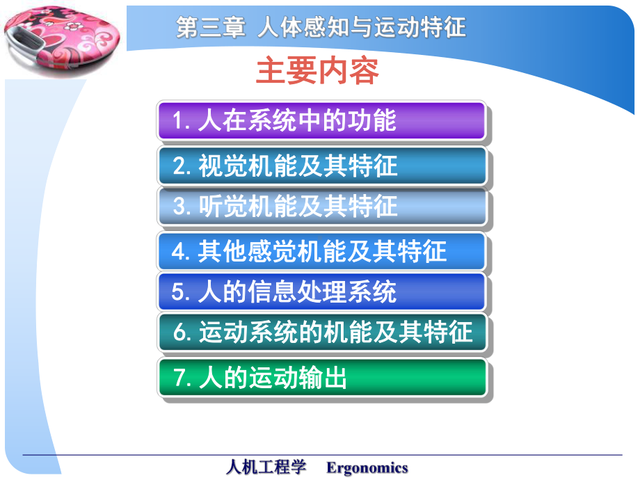 人机工程学Ergonomics人体感知与运动特征课件.ppt_第2页