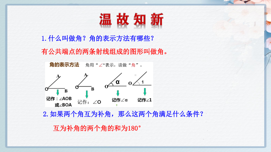 人教版七年级下册数学同步培优课件-相交线.ppt_第2页