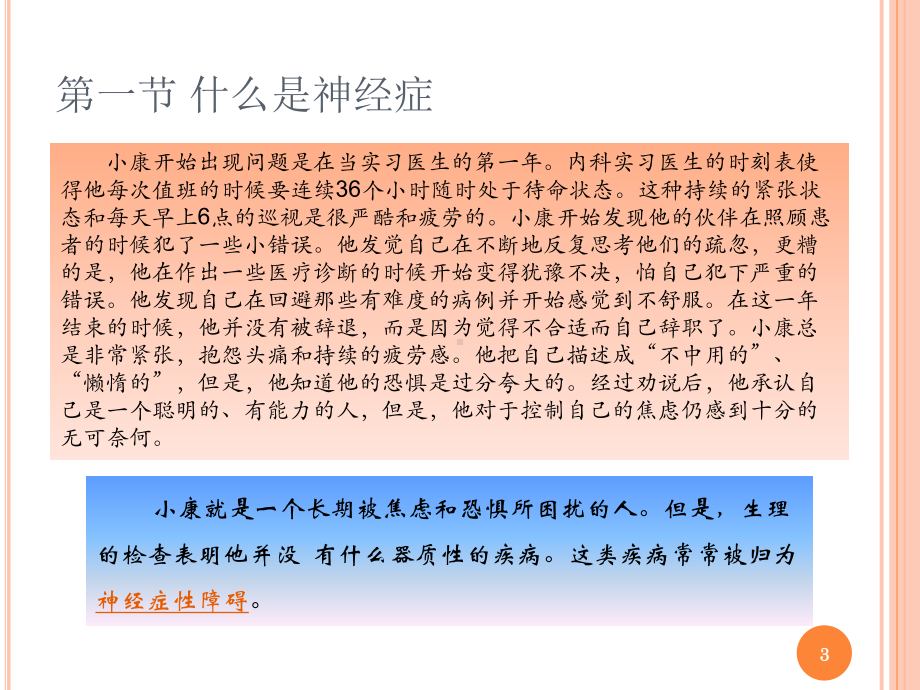 变态心理学第5章神经症性障碍课件.ppt_第3页