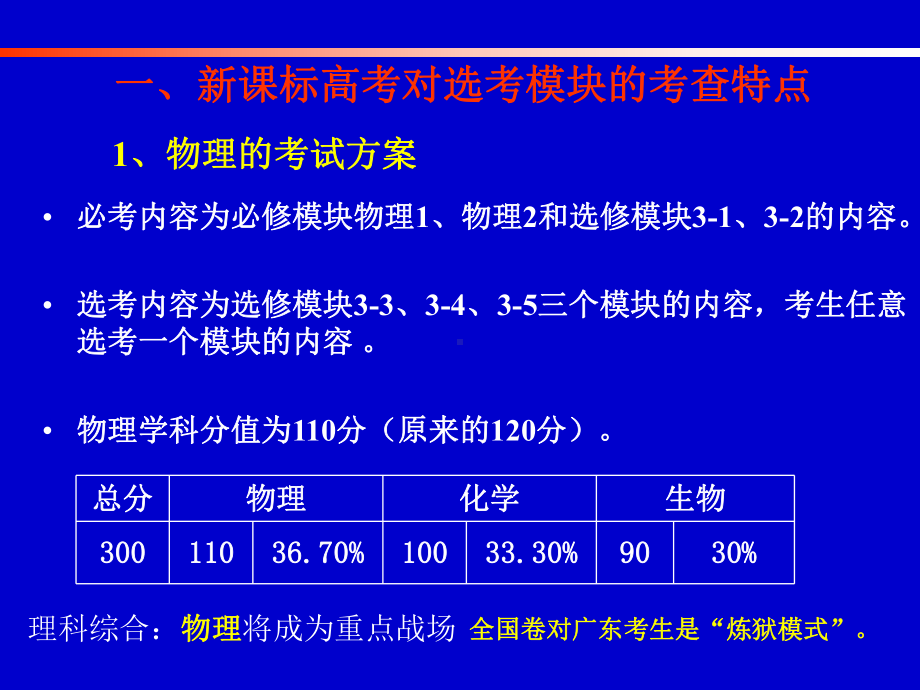 全国卷选做题分析以及对高中教学启示课件.ppt_第3页