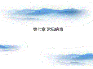 病原微生物与免疫学基础第七章常见病毒课件.ppt