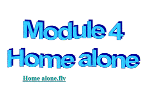 外研版九年级上Module4HomealoneUnit课件.ppt（纯ppt,可能不含音视频素材）