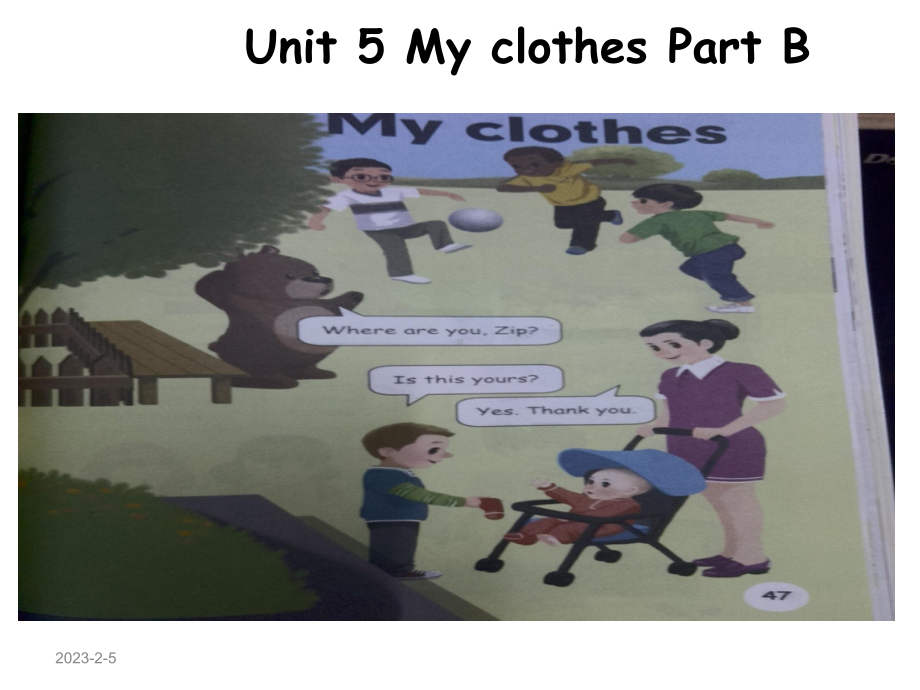 人教小学英语四年级下册三起-My-clothes-[5B]-上课课件-.pptx_第1页