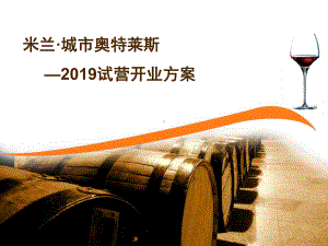 上海米兰城市奥特莱斯项目2019年试营业方案-课件.ppt