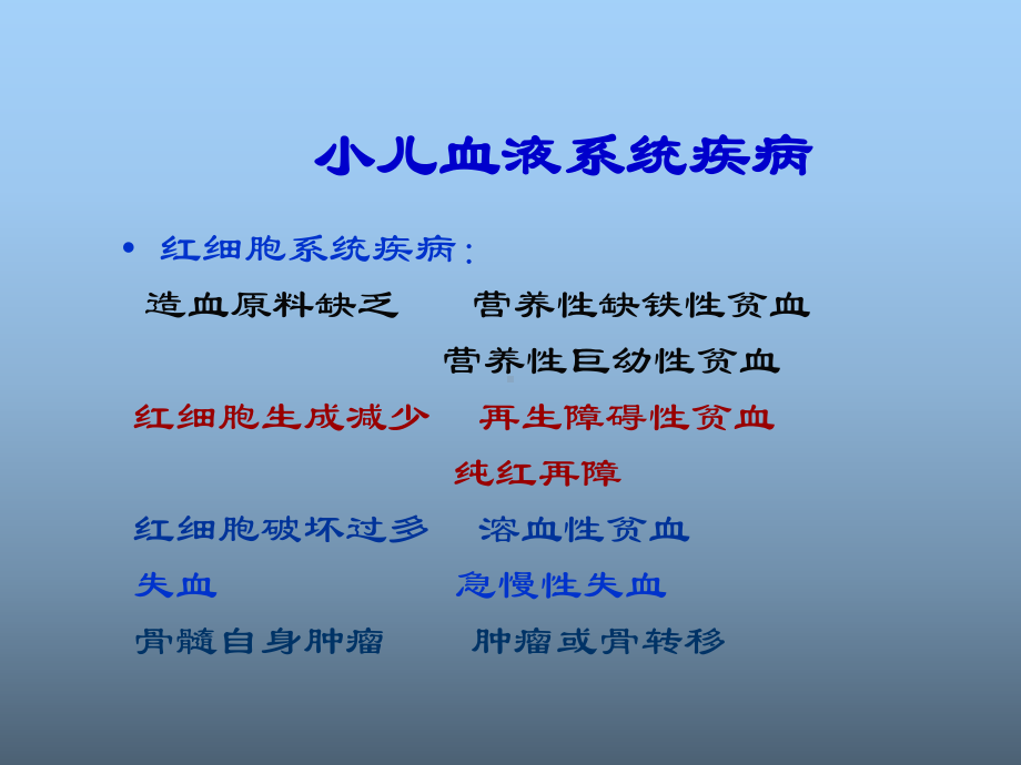 血液系统疾病高巧娣复旦大学上海医学院儿科学系课件.ppt_第2页