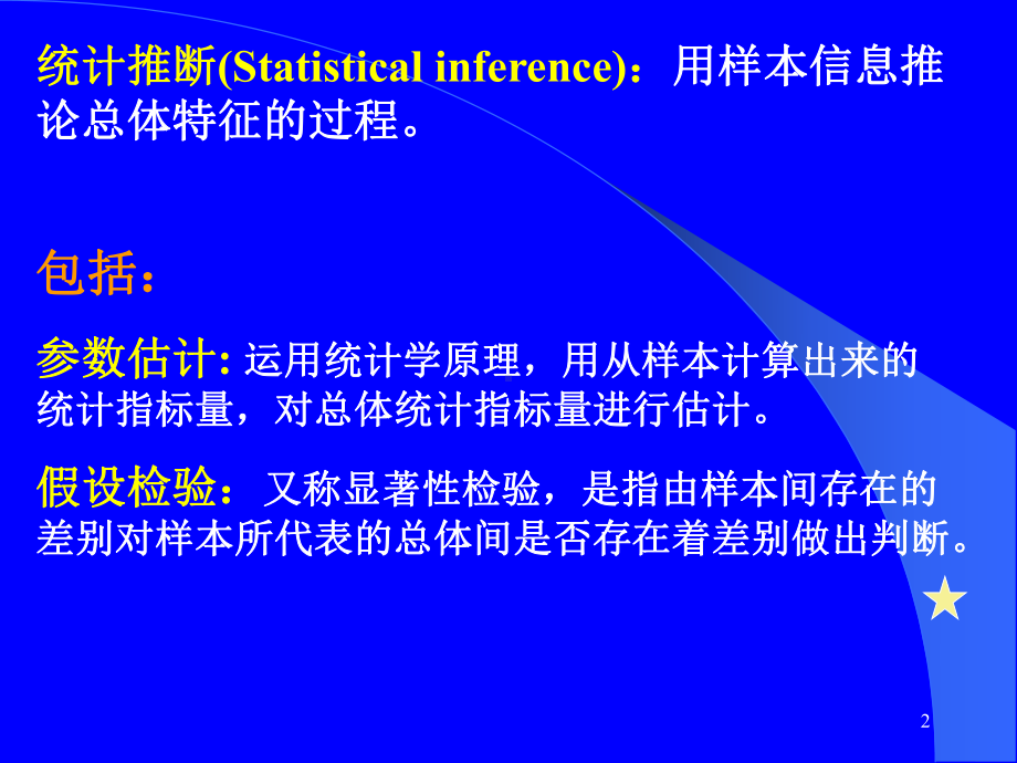 北医医学统计学教学课件第三章计量资料的统计推断.ppt_第2页