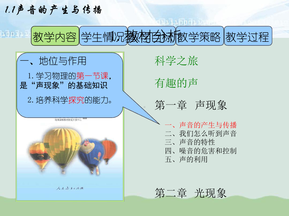 声音的产生与传播说课人教版课件.ppt_第3页