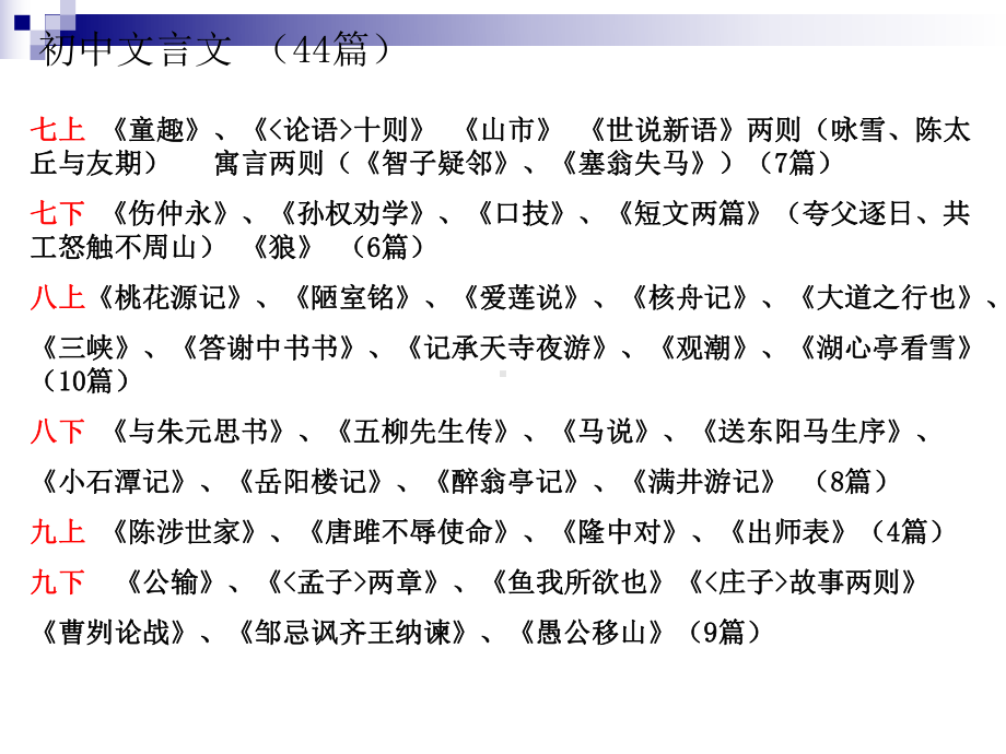 初中课内文言文归类复习全课件.ppt_第2页