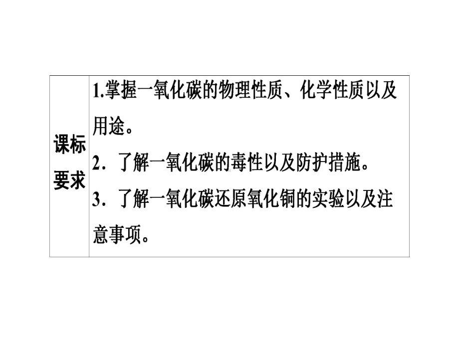 人教版九年级化学作业课件第六单元碳和碳的氧化物-课题3-二氧化碳和一氧化碳3.ppt_第3页