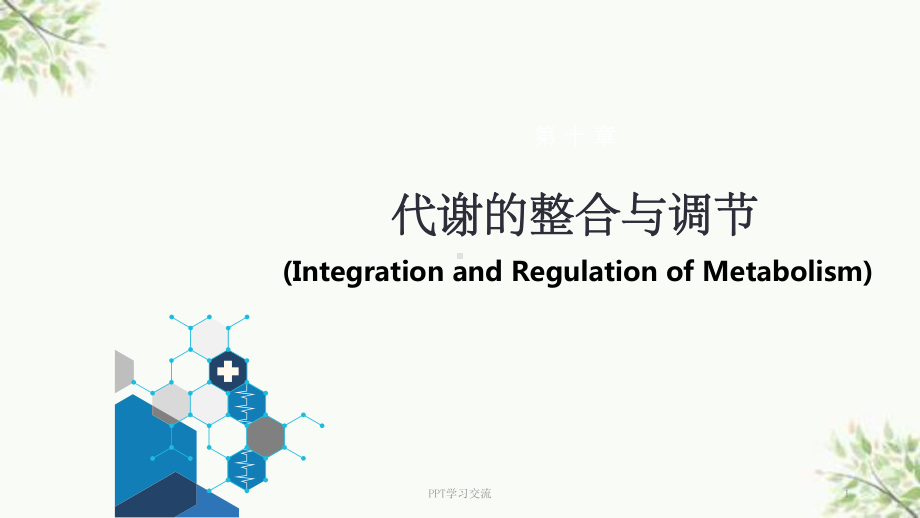 代谢的整合与调节课件.ppt_第1页