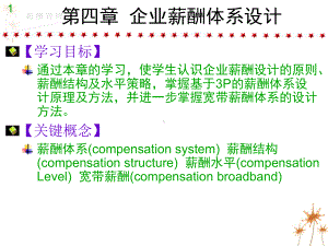 职位薪酬体系的概念课件.ppt